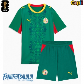 Senegal Echipament de Fotbal Replică Mondial 2026 Copii Deplasare (+ Șorturi)